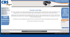 Desktop Screenshot of cbsforms.com